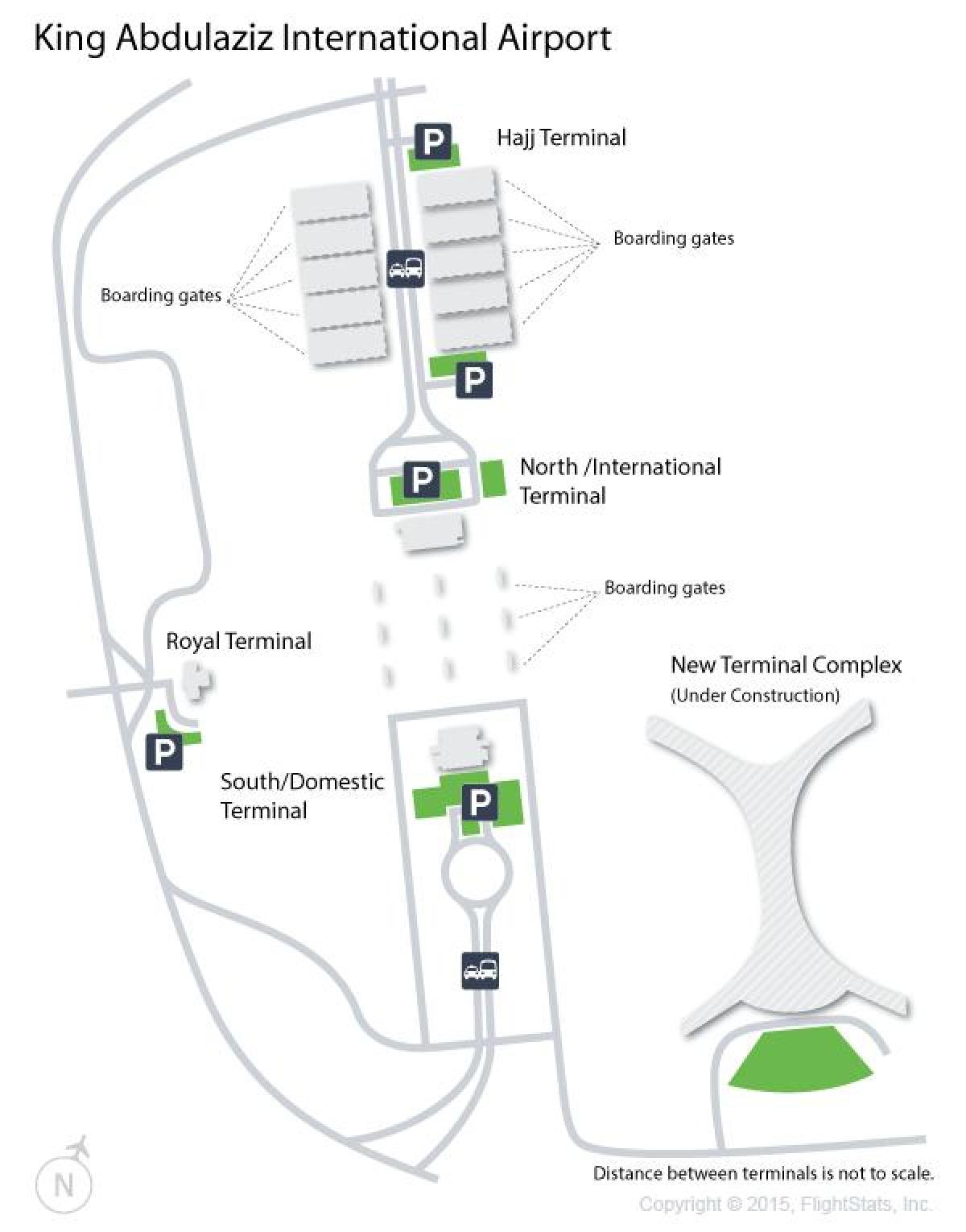خريطة محطة مطار مكة المكرمة (مكة المكرمة)